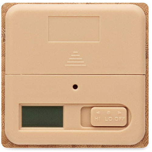 Timer in bamboo CURT - dettaglio