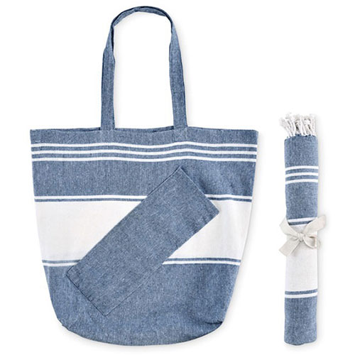 Borsa da spiaggia con telo HUMMUM - dettaglio