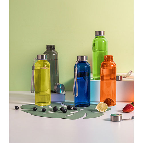 ENDERS M - borraccia trasparente in r-Pet, da 600 ml - dettaglio
