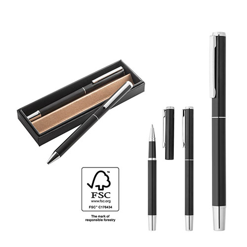 LEAH - set con penna roller e penna a sfera - dettaglio