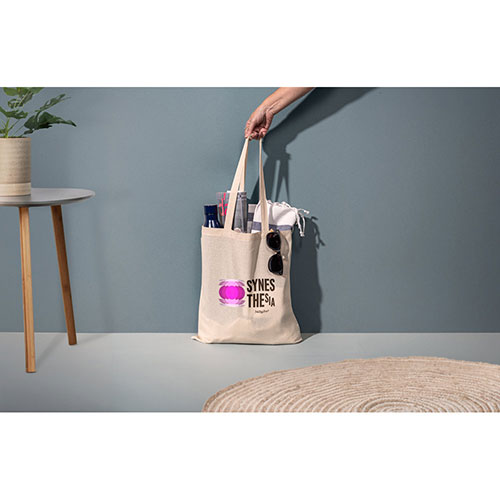 GIZA - shopper in 100% cotone riciclato - dettaglio