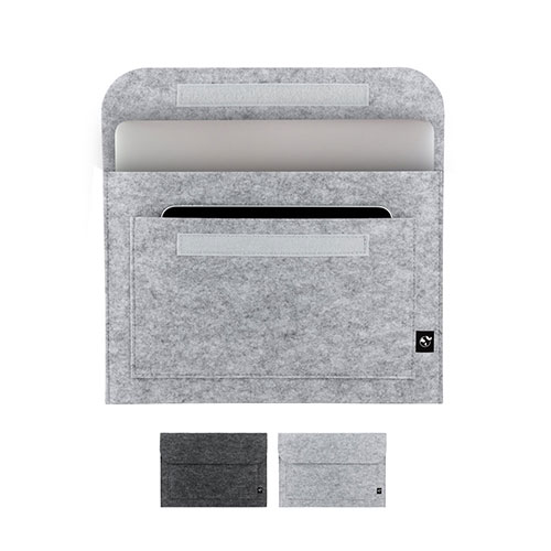 FELPY SLEEVE - custodia per computer in feltro riciclato - dettaglio