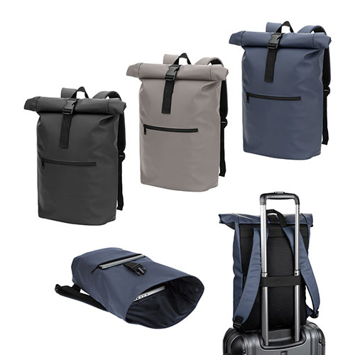 PORTLAND - zaino roll-top con porta pc da 16 pollici - dettaglio