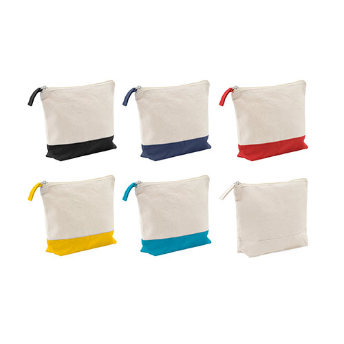 DAPHNE - pochette per cosmetici in 100% cotone - dettaglio