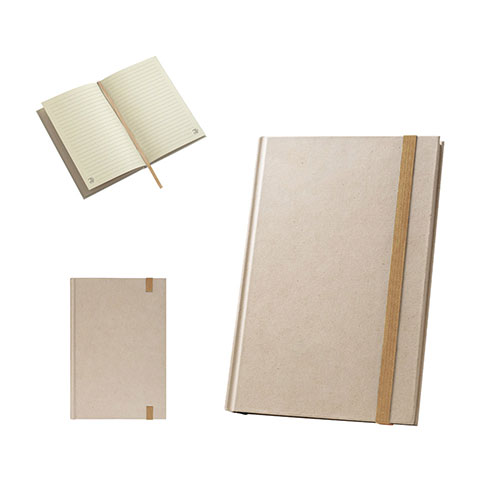 DICKINSON - quaderno A5 con copertina in carta di canna da zucchero - dettaglio