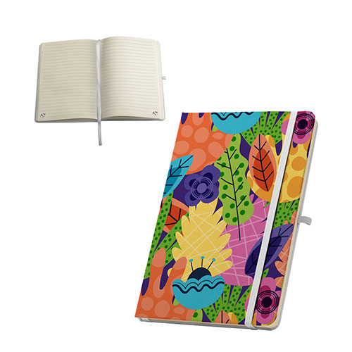 ANNE SUB - quaderno A5 in rPET per sublimazione - dettaglio