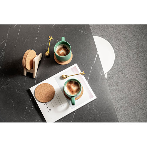 PLYCORK - set di 6 sottobicchieri in sughero - dettaglio
