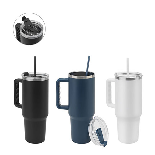 JOYNER XL - tazza da viaggio termica in acciaio riciclato (1.3L) - dettaglio