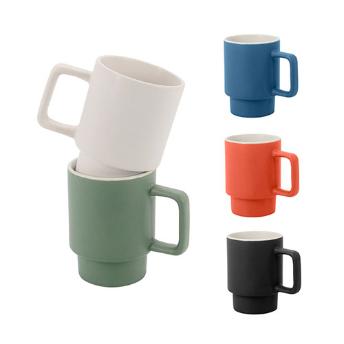KUERTEN - tazza in ceramica con finitura opaca - dettaglio