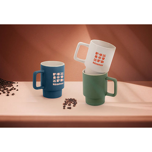 KUERTEN - tazza in ceramica con finitura opaca - dettaglio
