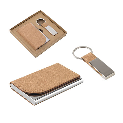 GOSLING - set regalo con portacarte e portachiavi - dettaglio