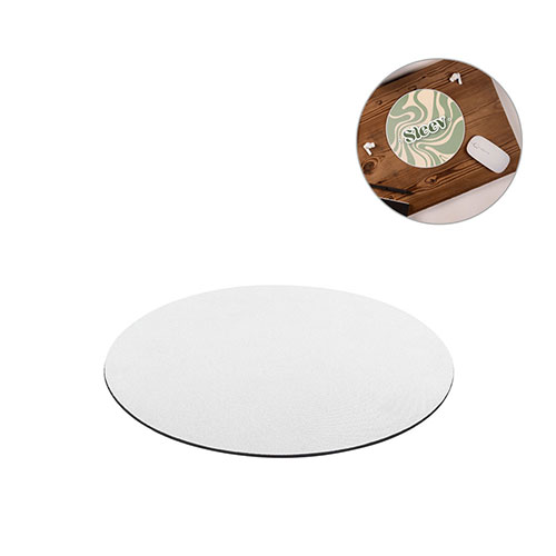 BLAIR ROUND - tappetino per mouse con base in gomma - dettaglio