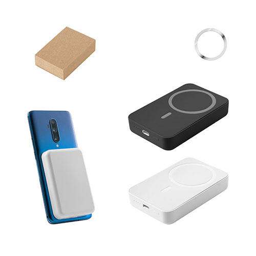 AMPERE 10 - power bank magnetico da 10.000 mAh con caricatore wireless - dettaglio