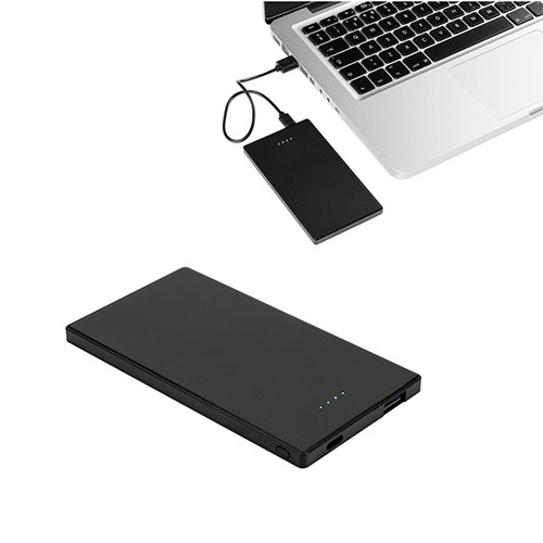 DENNING - power bank sottile da 5.000 mAh - dettaglio