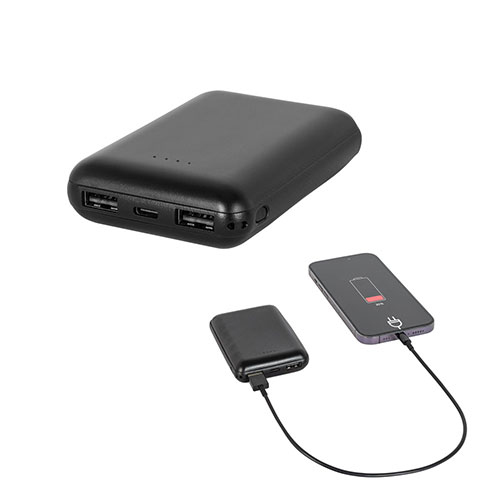 LEAKEY 8 - power-bank 8.000 mAh in ABS riciclato - dettaglio