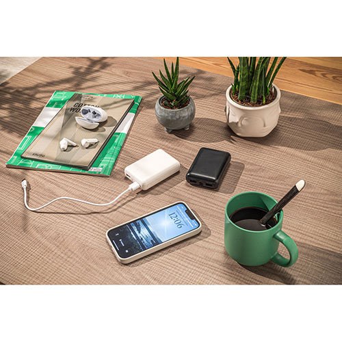 LEAKEY 10 - power bank da 10.000 mAh in ABS riciclato - dettaglio