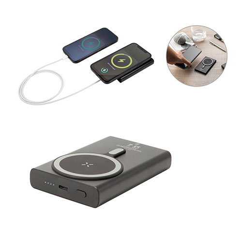 WRIGHT 10 - power bank magnetico da 10.000 mAh - dettaglio