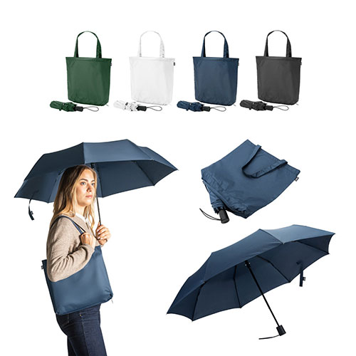 SKYLAR - set di ombrello e borsa per la spesa - dettaglio