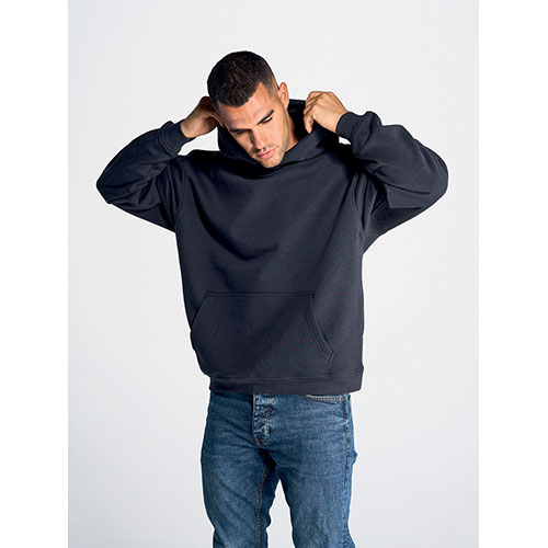 Felpa uomo con cappuccio OVERSIZE - dettaglio