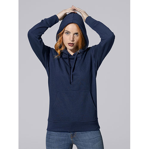 Felpa leggera con cappuccio donna FRENCH TERRY - dettaglio