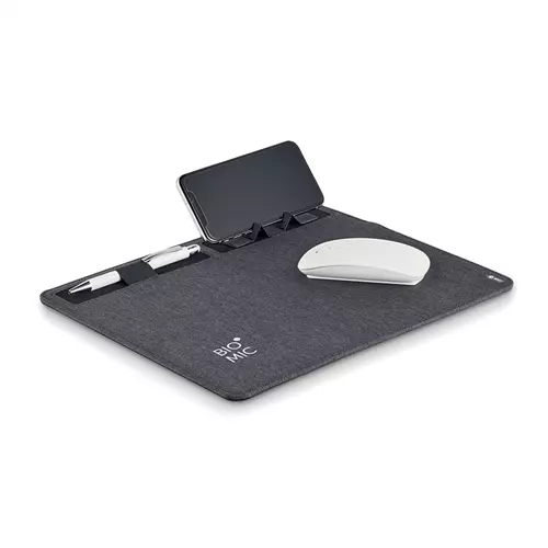 mousepad personalizzato con mouse wireless