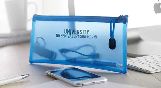 astuccio personalizzato con logo 