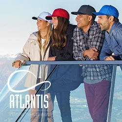 atlantis cappellini baseball personalizzato con logo