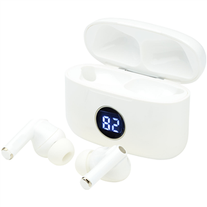 auricolari Bluetooth con custodia di ricarica e indicatore led di batteria