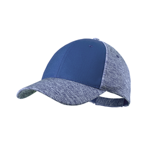 cappello baseball blu 6 pannelli