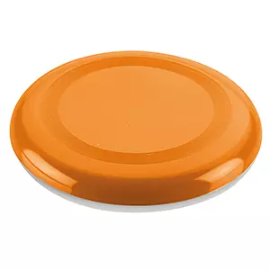 frisbee personalizzato di colore arancione