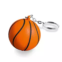 portachiavi antistress a forma di pallone di pallacanestro basket basketball