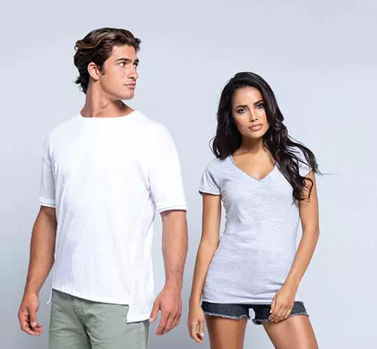 t-shirt personalizzate online taglie uomo donna sfondo grigio